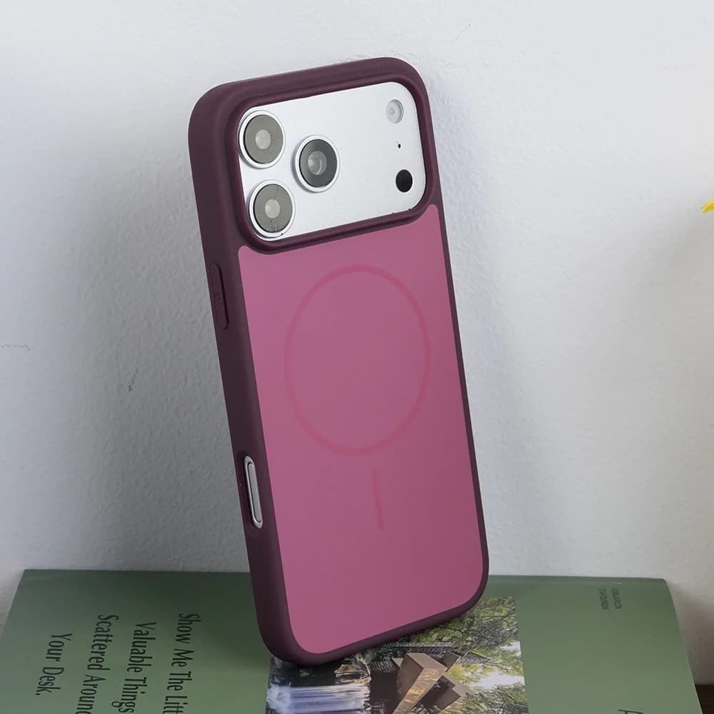 Premium TPU Magnetic Phone Case for iPhone 18 17 16 15 Pro Max Soft Touch Anti-Fingerprint Shockproof Wireless Charging Cover