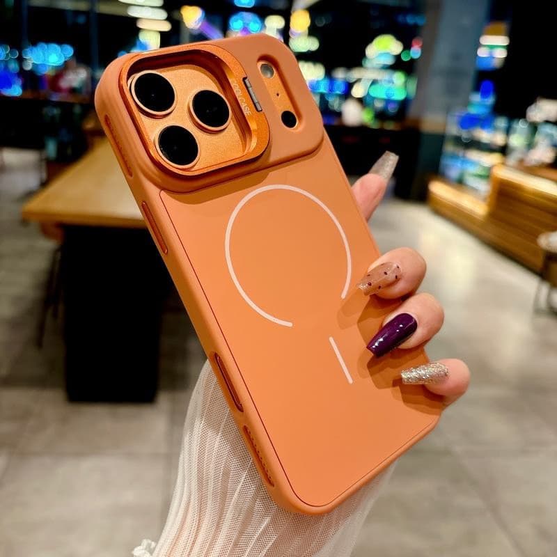 Fashion Silicone Back Panel Magnetic Case for iPhone