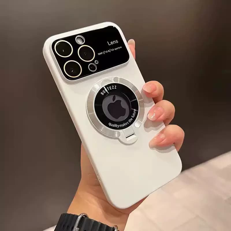 Matte Magnetic Phone case Bracket Anti-drop Hard Protective Shell