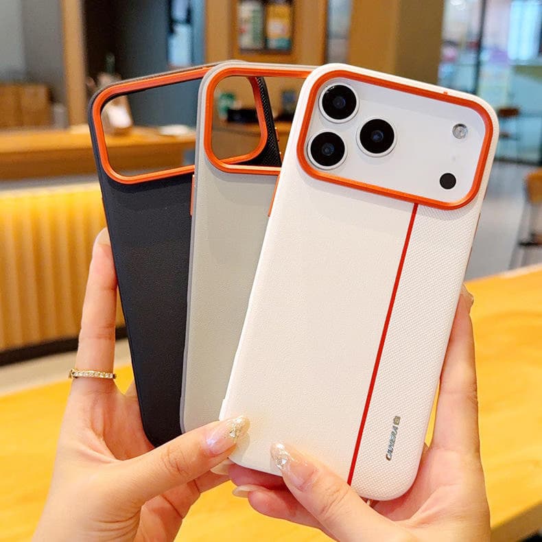 Premium Luxury Magnetic PU Leather Skin Feel Phone Case for iPhone