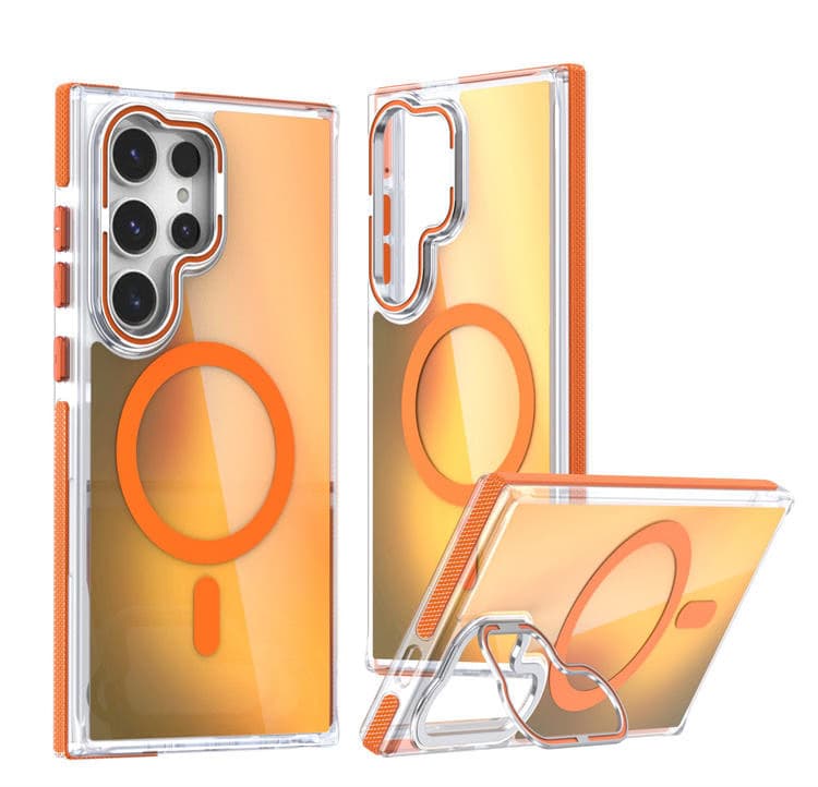 Premium Quality Gradient Color Protective Magnetic Mobile Phone Case