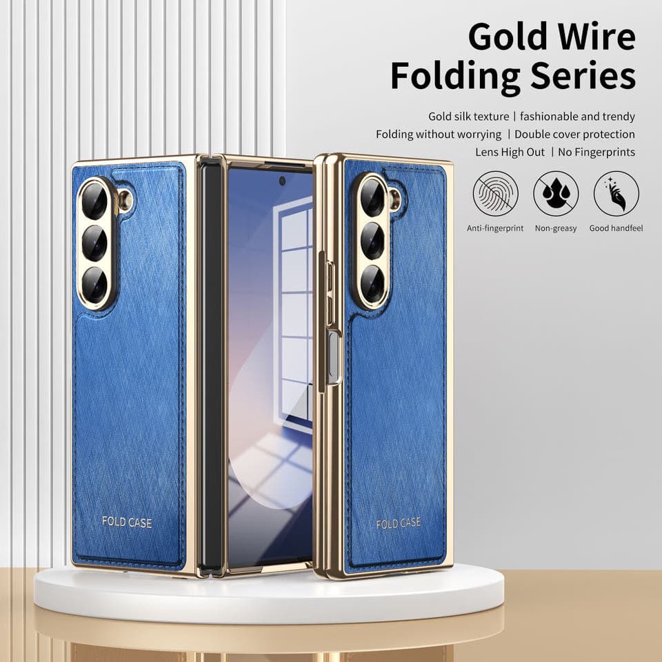 Premium PU Leather Phone Case for Samsung for Galaxy Z Fold