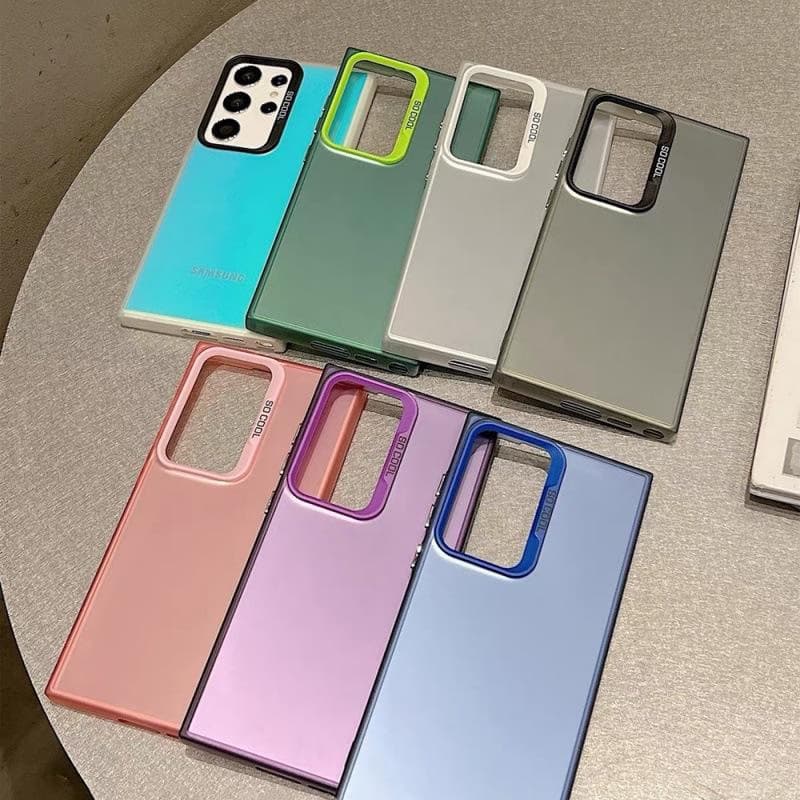 Fashion Laser Gradient IMD Matte Phone Case